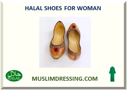 HALAL SHOES FOR WOMAN