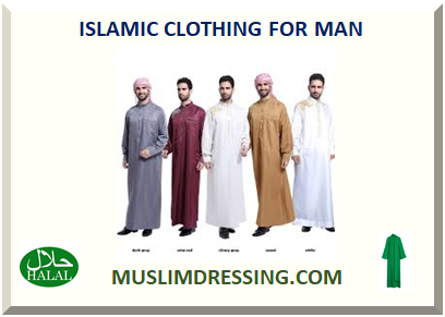 ISLAMIC CLOTHING FOR MAN