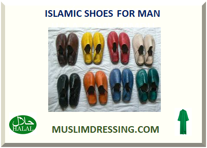 ISLAMIC SHOES FOR MAN