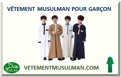 VÊTEMENT MUSULMAN POUR GARÇON